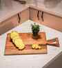 Carvula Acacia Wood Chopping Board with Triangular Handle