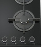 Carysil 4 Brass Burners Automatic Glass Hob (Model No: Passilo 4-60)