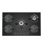 Carysil 5 Brass Burners Automatic Glass Hob (Model No: PASSILO 5-90)