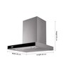 Carysil 60 cm 1000 m3h Hood Chimney (Model No: Elegant-60Bf)