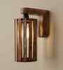 Casa Brown Solid Wood Wall Sconces