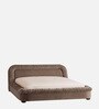 Casa Haven Relax Bed in velvet With Engineered Hardwood Frame & Hydraulic Storage
