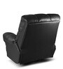 Casa Leatherette Manual 1 Seater Recliner In Black Colour