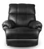 Casa Leatherette Motorized 1 Seater Recliner In Black Colour