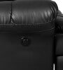 Casa Leatherette Motorized 1 Seater Recliner In Black Colour