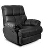 Casa Leatherette Motorized 1 Seater Recliner In Black Colour