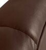 Casa Leatherette Motorized 3 Seater Recliner In Brown Colour