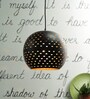 Zaria Lara Black Metal Hanging Light