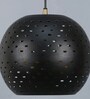 Zaria Lara Black Metal Hanging Light