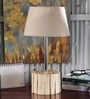 San Pio Table Lamp In White Base -