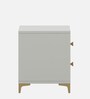 Casada Bed Side Table In Pumic Grey Finish