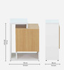 Casada Bedside Table In Natural Finish With Drawer