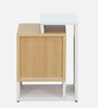 Casada Bedside Table In Natural Finish With Drawer