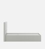 Casada King Size Bed With Full Hydraulic Storage In Pumic Grey Finish