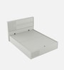Casada Queen Size Bed With Full Hydraulic Storage In Pumic Grey Finish