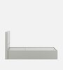 Casada Queen Size Bed With Full Hydraulic Storage In Pumic Grey Finish