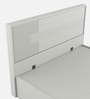 Casada Queen Size Bed With Full Hydraulic Storage In Pumic Grey Finish
