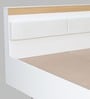 Casada Queen Size Bed In White Colour With Box Storage