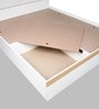 Casada Queen Size Bed In White Colour With Box Storage