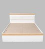 Casada Queen Size Bed In White Colour With Box Storage