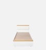 Casada Single Bed In White Finish With Box Storage