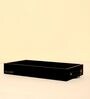 CasaGold Combo Leather Tray with Tissue Box-Black
