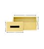 CasaGold Combo Leather Tray with Tissue Box-Cream Twill