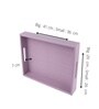 CasaGold Lavender Leather Tray