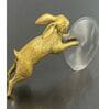 CasaGold Rabbit Gold Antique Stainless Steel Pizza,Sandwich & Pastry Cutter