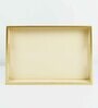 CASAGOLD SET OF 2 LEATHER TRAY WITH TISSUE HOLDER SET