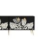  Tulip  Bone Inlay Media Unit And Entertainment Console Unit