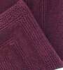 Casanova Bath Mat 50 x W 80 cm in Burgundy Color