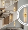 Cascade Sand Black Outdoor Wall Sconce LED Up Down Light