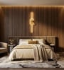 Cascade Sand Black Outdoor Wall Sconce LED Up Down Light
