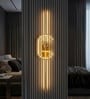 Cascade Sand Black Outdoor Wall Sconce LED Up Down Light