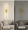 Cascade Sand Black Outdoor Wall Sconce LED Up Down Light