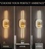 Cascade Sand Black Outdoor Wall Sconce LED Up Down Light