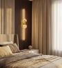 Cascade Sand Black Outdoor Wall Sconce LED Up Down Light