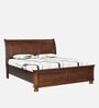 Cascade King Size Bed In Brown & Black Finish With Drawer Storage