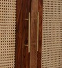 Caserta Sheesham Wood Bar Cabinet In Rustic Teak Finish