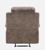 Casey Fabric 1 Seater Manual Recliner In Brown Colour
