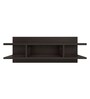 Cash Walnut Engineered Wood Wall Shelf