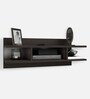 Cash Walnut Engineered Wood Wall Shelf