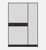 Cashmere 3 Door Wardrobe In Wyoming Maple & Frappe Finish with Mirror