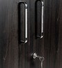 Cashmere 4 Door Wardrobe in Dark Brown Finish