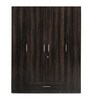 Cashmere 4 Door Wardrobe in Dark Brown Finish