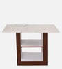 Casket 4 Seater Dining Set in Ply Wood Finish