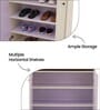Caspain Shoe Rack 2 Door In Beige Finish