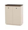 Caspain Shoe Rack 2 Door In Beige Finish