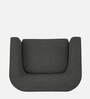 Casper Fabric 1 Seater Sofa in Charcoal Grey Colour